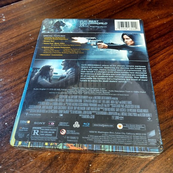 Underworld: Awakening (Blu-ray,Steelbook) NEW - Picture 4 of 8